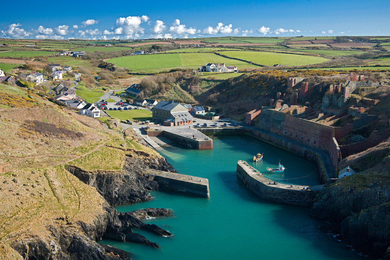 Let's Walk Pembrokeshire Porthgain and Sea Pupping Tregynon Cottages