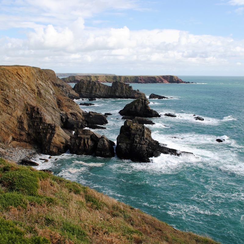 The coastline carries on for 186 glorious miles Pembrokeshire Coastal Path